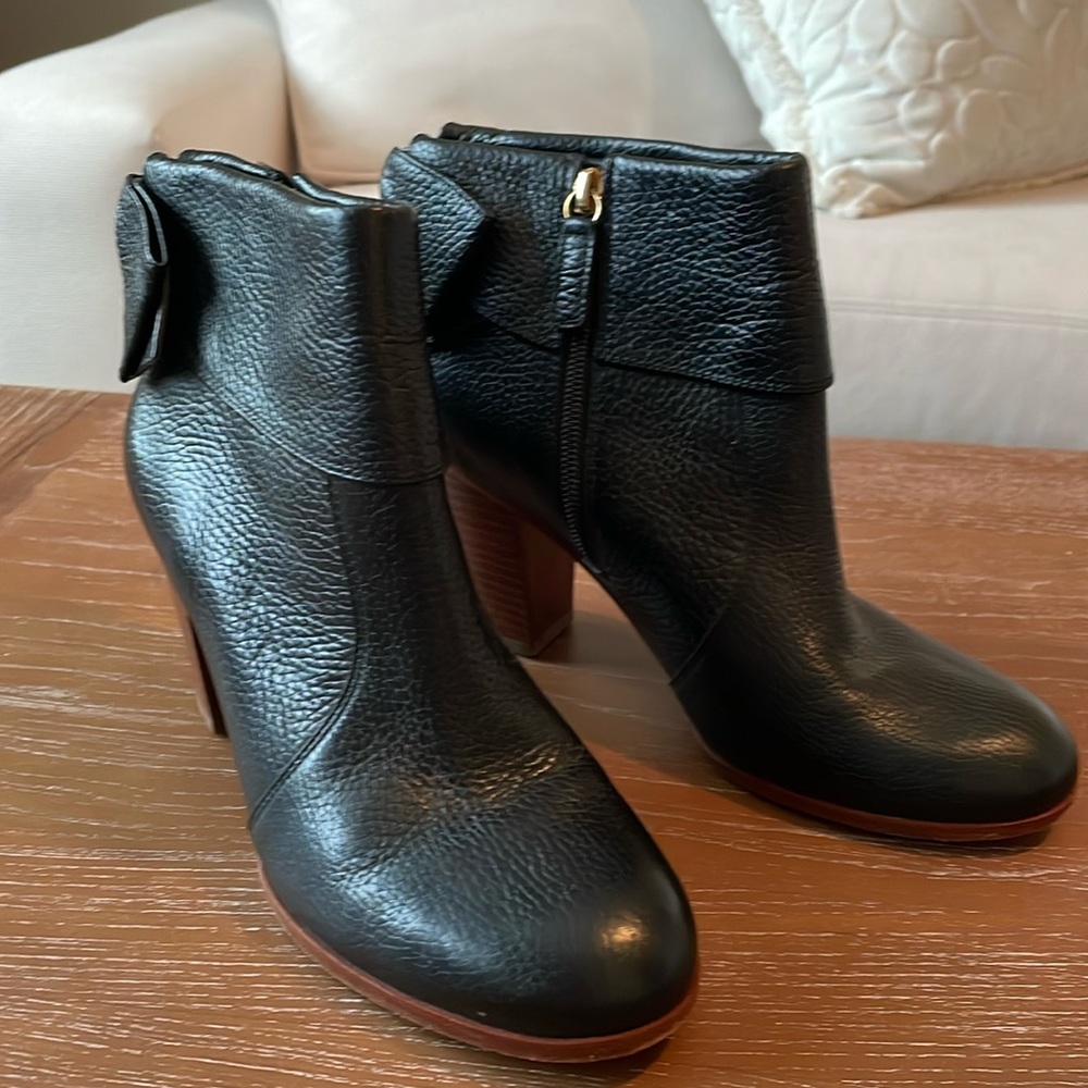 Kate Spade leather booties
